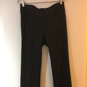 CAbi dark grey knit pants, boot cut size 8